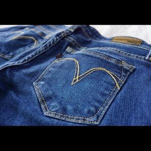 Levi’s Blue Capri Jeans